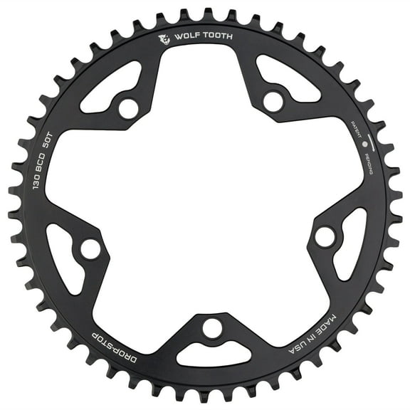 Wolf Tooth 130 BCD Chainring - Tooth Count: 44 Chainring BCD: 130