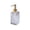 White, variant on Refillable Liquid Hand Soap Dispenser For Bathroom Premiums Pump Bottle For Shower Gel Shampoo Lotion Kitchen Sink Decor