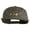 Olive, variant on Yosemite Fishing Bigfoot Embroidered Cotton Flat Bill Cap - Khaki OSFM