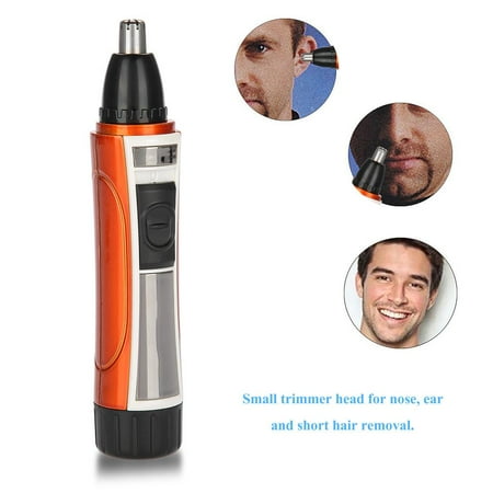 Qiilu Electric Nose Ear Face Hair Removal Men Trimmer Clipper