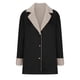 thumbnail image 4 of Chaquetas y abrigos casuales de manga larga sin capucha para mujer, abrigo de invierno cálido compuesto con cuello de solapa y botones, abrigo para mujer, 4 of 6