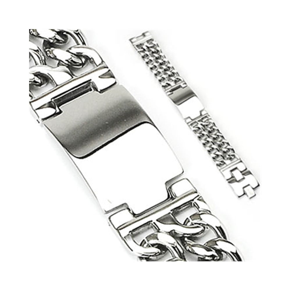 Мужской Серебряный Браслет С Гравировкой Купить