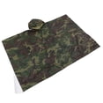 thumbnail image 1 of Poncho de Pluie Style Militaire Cape de Pluie Multifonction Poncho de Pluie Extérieur Nouveau Poncho de Pluie Imperméable Armée à Capuche Ripstop Chasse Camping Randonnée Poncho de Pluie Militaire, 1 of 8