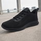 thumbnail image 1 of Zapatillas de deporte de punto para hombre, antideslizantes, zapatillas de deporte manos libres, zapatos de primavera y verano, 1 of 9