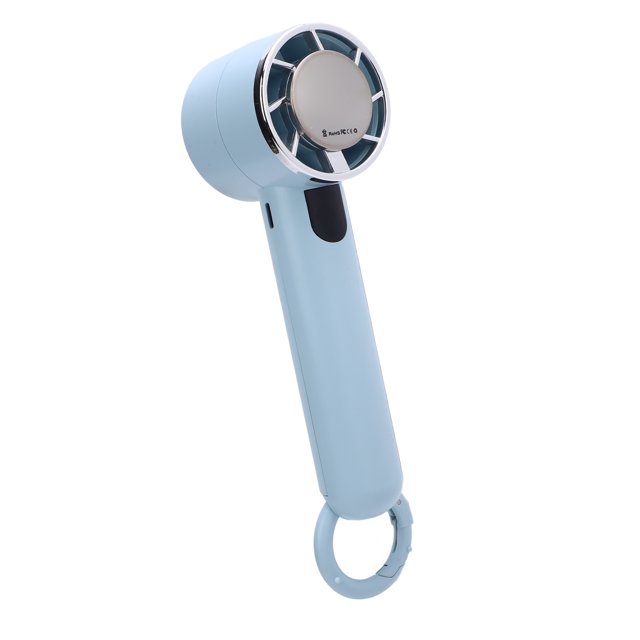 Ventilador De Mano Mini, Ventilador De Enfriamiento De 5 Velocidades Tranquilas, Ventilador Recargable Portátil Para Viajes Al Aire Libre, Material De ABS, Rosa