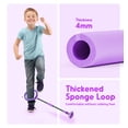 thumbnail image 4 of Mumba Kids Foldable Ankle Skip Ball Flash Jump Colorful Sports Swing Ball, Fitness Jump Rope Fat Burning Game for Adults and Children (Purple), 4 of 10