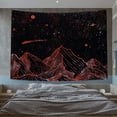 thumbnail image 4 of The Art Box Room Decor Wall Art Home Decor Tapestry For Bedroom Aesthetic Wall Decor Bedroom Accessories Aesthetic Room Decor Mountains Psychedelic Mystic Tapestry Yoga Meditation, 4 of 5