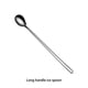thumbnail image 4 of Ounissouiy Cuchara para helado de mango largo, cuchara agitadora portátil de acero inoxidable, agitador de bebidas, accesorios de vajilla Cocina y Comedor Ounissouiy  HA083405-01, 4 of 6