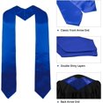 thumbnail image 2 of LAICAIW Graduation Stole for Unisex Adults Sash 60/72 Inches Long 16 Colors, 2 of 6