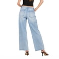 thumbnail image 4 of Forever 21 Women's Low Rise Baggy Stretch Denim Jeans, Sizes 0-14, 4 of 6
