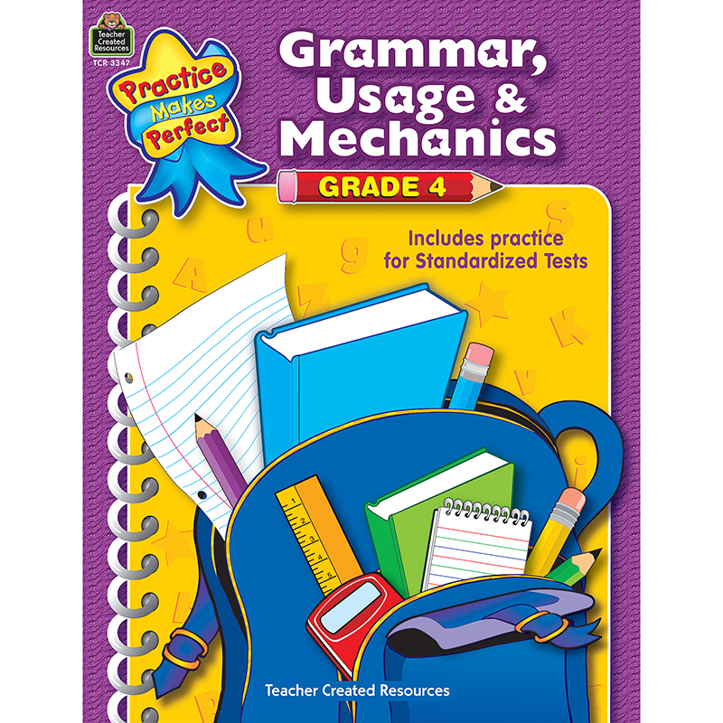 Usage　Makes　(1　Book)　Workbook,　Grade　Grammar,　Perfect:　Practice　Mechanics