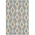 thumbnail image 2 of SAFAVIEH Kids Diamonds Wool Area Rug, Grey/Multi, 4' x 6', 2 of 6