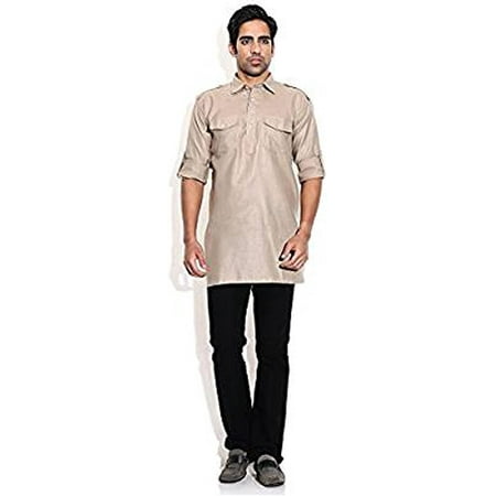 

Royal Kurta Men s Cotton Blend Straight Kurta