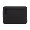 thumbnail image 2 of Incase Compact Laptop Sleeve with Flight Nylon - 16-inch MacBook/Laptop & iPad/Tablet Sleeve - Faux Fur Lining, Lightweight, Durable, Weather Resistant, Slip Pocket for Accessories - Black, 2 of 6