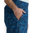 thumbnail image 4 of Athletic Works Men's and Big Men's Nylon Stretch Shorts, 6" Inseam, Sizes S-3XL, 4 of 5
