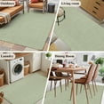 thumbnail image 6 of Area Rugs for Living Room 4x6 Ft, Sage Green Burlap Texture Non Slip Area Rugs for Kitchen Bedroom Entryway, Farmhouse Vintage Sage Green Washable Carpet Runner Rug Floor Mats for Bedroom Home Decor, 6 of 9