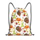 thumbnail image 1 of Fotbe Bolsa Mochila con Cordón Estampada, Bolsa de Gimnasio Deportiva, Bolsa Cinch, Bolsa con Cordón para Hombres y Mujeres-Medium, 1 of 6