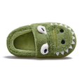 thumbnail image 4 of Otqutp Kids Toddler Animal Slippers Boys Girls Cute Cartoon Dinosaur House Shoes Cozy Soft Warm Winter Fuzzy Indoor Shoes, 4 of 6