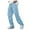 Blue, variant on Dpytoraw Men's Casual Solid Leggings Pants Drawstring Elastic Waist Pocket Pants Trousers