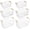 Cream White, variant on Metal Wire Baskets with Wooden Handles Rust Proof Steel Mesh Storage Bins Multi Purpose Organizer Containers for Kitchen Pantry Bathroom Cabinets