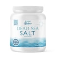 thumbnail image 1 of LA SALT CO 1400 Tarro de menos de 5 libras Sal del Mar Muerto Grano fino - Baño de pies y spa Exfoliante corporal exfoliante puro y rico en minerales El mayor contenido mineral - Alivio natural de l, 1 of 3