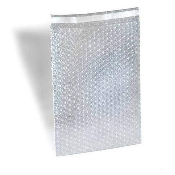 500 pack 4" x 5.5" Self Seal Clear Bubble Out Pouches Bags 3/16" Bubble Cushioning Protective Wrap 4x5.5