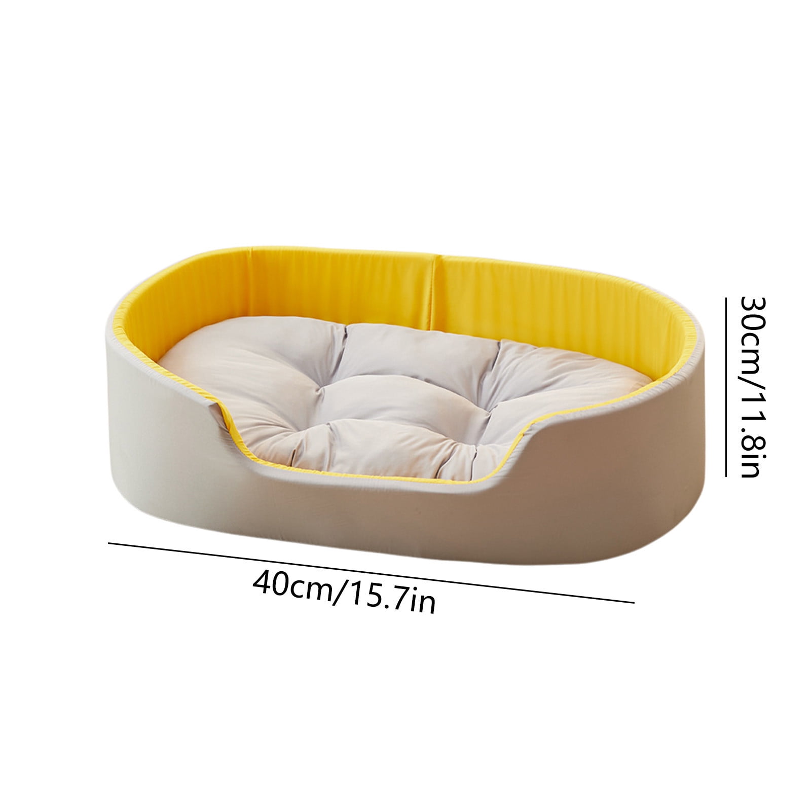 Cagogo under $5 Pet Bed, Pet Kennel Washable Double Sided,Cat and Dog Large 3D Bed,Soft Comfortable Pet House,Removable Washable Pet Mat,Weatherproof Outdoor Indoor Pet Bed