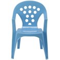 thumbnail image 1 of Children's Plastic Stacking Chair - Blue - Made in Italy, 1 of 4