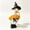 B, variant on Cute Pirate Goose Reading Book Resin Figurine, Halloween Goose Statue with Skull Pirate Hat Eyepatch, Whimsical Halloween Tabletop Decor