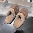 thumbnail image 5 of Vedolay Womens Slippers Knit House Slippers for Women Bedroom Slippers Khaki,39, 5 of 5
