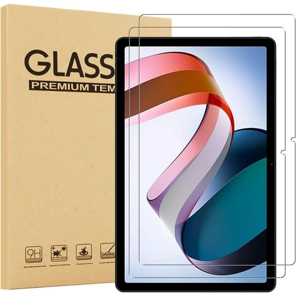 elitegadget 2 Pack Screen Protector For Xiaomi Redmi Pad 10.61 Inch 2022 Released - Tempered Glass Film High Definition 9H Hardness