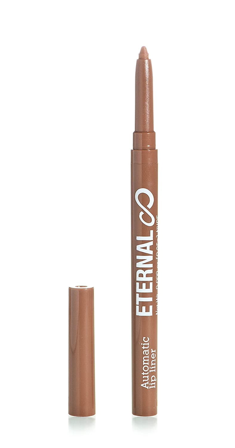 Eternal Automatic Twist Up Water Resistant Lip Liner Pencil – Easy Glide-on, Long Lasting and Non-Smudge Retractable Lip Liner Pencil with Strong Pigments and Professional Creamy Matte Finish (NUDE)