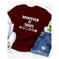 thumbnail image 1 of NGMQ Whatever It Takes Shirt Endgame Shirt T Shirt Marvel Avengers Tee Gift Idea For Men Women, 1 of 1