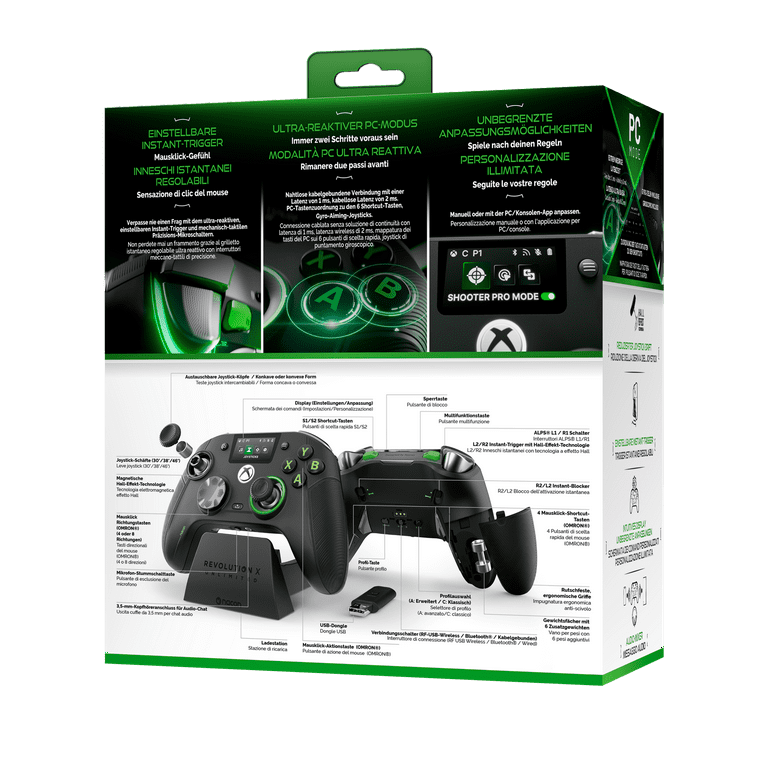 nacon revolution unlimited ほぼ新品 Nacon Revolution X Unlimited Wireless Controller - Black