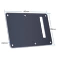 thumbnail image 3 of Pickguard Tremolo Cavity Cover Backplate Back Plate 3Ply for Fender Strat Modern Style Electric Guitar, 3 of 7