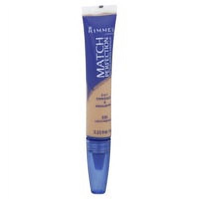 Rimmel Match Perfection 2-In-1 Concealer And Highlighter, Light Medium, 0.23 fl oz - image 2 of 2