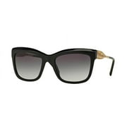 Burberry Women's Gradient BE4207-30018G-56 Black Square Sunglasses