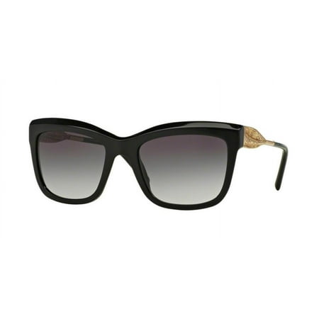 Burberry Women's Gradient BE4207-30018G-56 Black Square Sunglasses