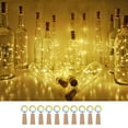 thumbnail image 1 of Mistaha Wine Bottle Lights with Cork, 10 Pack 2000 LED Battery Operated LED Fairy Mini, 1 of 7