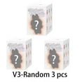 thumbnail image 1 of Monster V3 1 Collection Series Blind Box Teddy Vinyl Toy Animated Character Face Doll Mystery Surprise Kids Gift V3 3pcs, 1 of 3