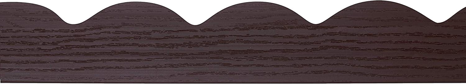 EasyFlex Plastic Brown Scalloped Landscape Edging Kit