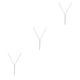thumbnail image 2 of Guardurnaity Collar Cadenas Joyas estéticas ajustables Palos Colgantes Gargantilla Accesorio de moda Gargantillas para niñas adolescentes Plata Type1 NO1, 2 of 6