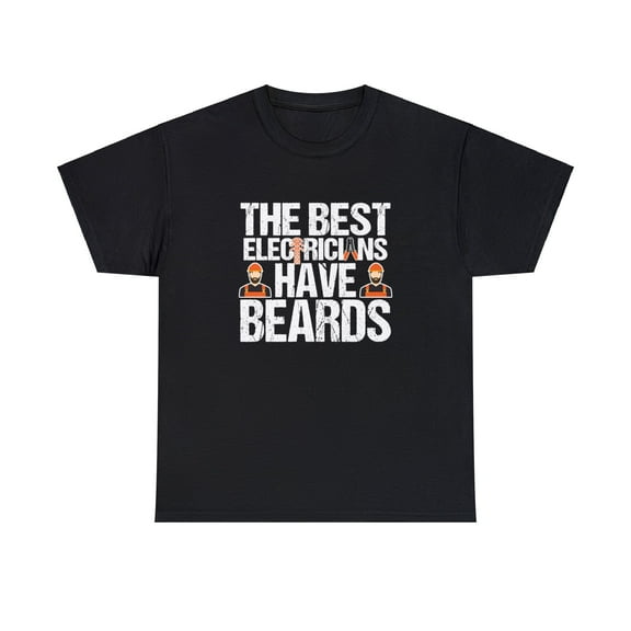 The Best Electricians Have Beards Shirt, Lineman Dad, Lineworker - ID: 2503
