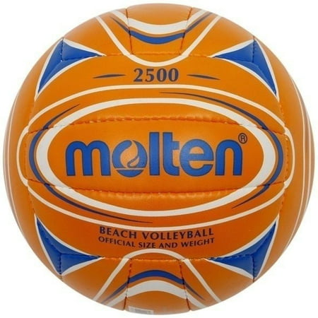 Molten V5B2500 Beach Volleyball Official Size Orange Blue - Walmart.ca