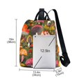 thumbnail image 3 of FORMRS Women's Travel Backpack Purse Anti-Theft Hidden Pockets Casual Shoulder Bag, Vibrant Mushroom, 3 of 7