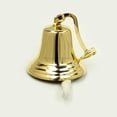 thumbnail image 5 of Nagina International, Brass Last Orders Bell Large 7inch / 180mm Large Brass Bell - Ships Bell, Pub Bell, Wall Mountable Bell - Ideal for Pubs & Home Bars, 5 of 6