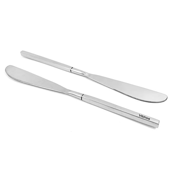Vibhsa Stainless Steel Dinner Knife Set of 6