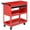 Red, variant on HOMCOM Rolling Tool Cart with Wheels Storage Trays for Garage Warehouse Red