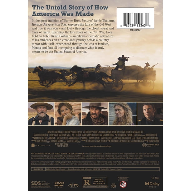 その他 Roaring Across the Horizon [DVD] Horizon: An American Saga Chapter 1 (DVD), Western, Warner Bros