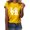 Yellow, variant on EQWLJWE Womens Love Paw Short Sleeve T-Shirt Dog Mom Funny Tees Letters Print O-Neck Casual Summer Tops Shirt